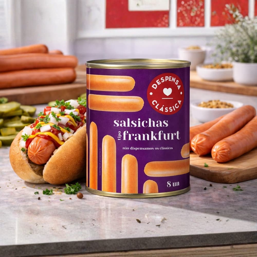Salchichas tipo Frankfurt en lata Despensa clásica (350 g / 12.3 oz) - 5