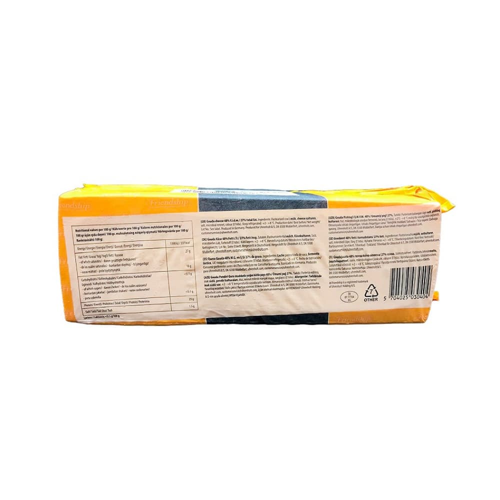 Queso gouda alemán Friendship (3 kg / 6.6 lb) - 2
