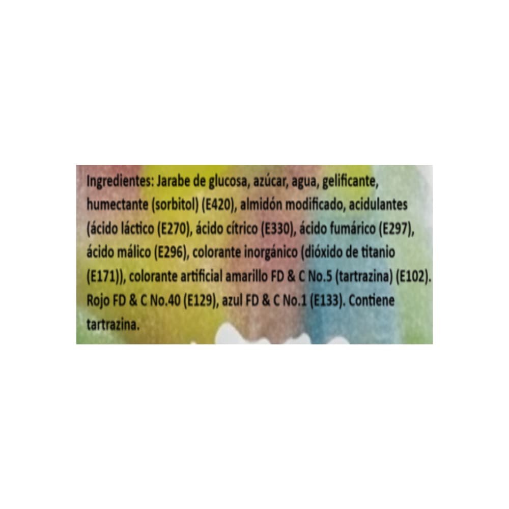 Gomas de gelatina sabores surtidos a manzana, frambuesa, fresa Play (55 g / 1.94 oz) - 3