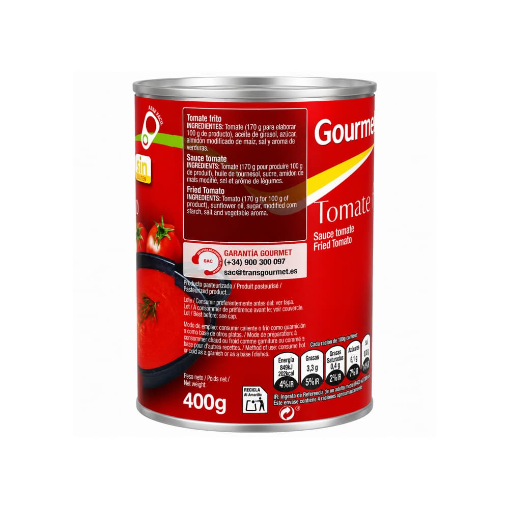 Tomate frito Gourmet (400 g / 14.1 oz) - 3
