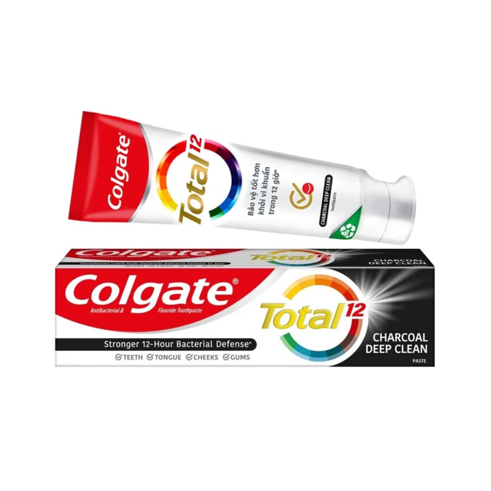 Pasta dental limpieza profunda carbón Total 12 Colgate (170 g / 5.99 oz)