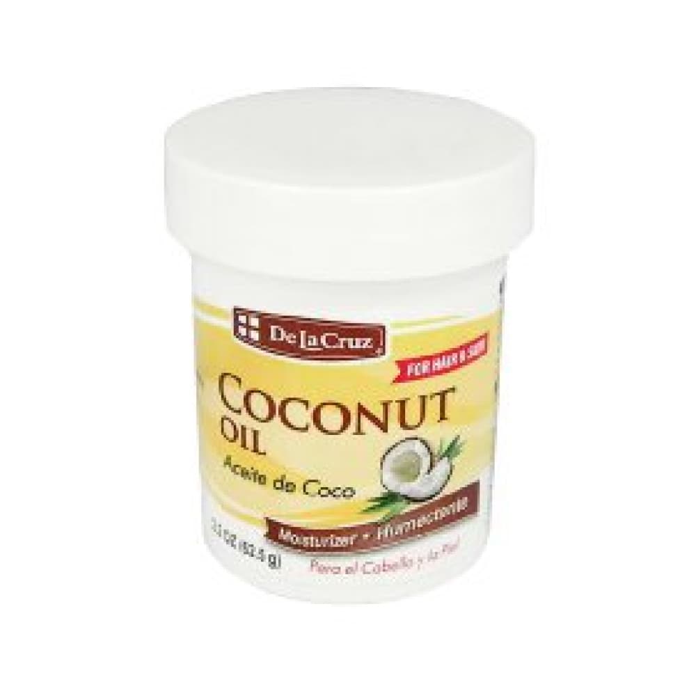 Aceite de coco sólido De la Cruz (62.5 g / 2.2 oz)