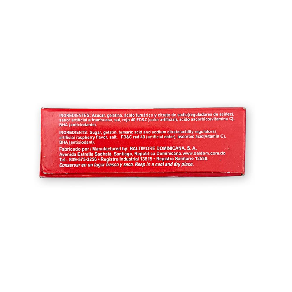 Gelatina sabor frambuesa Oli (85 g / 3 oz) - 2