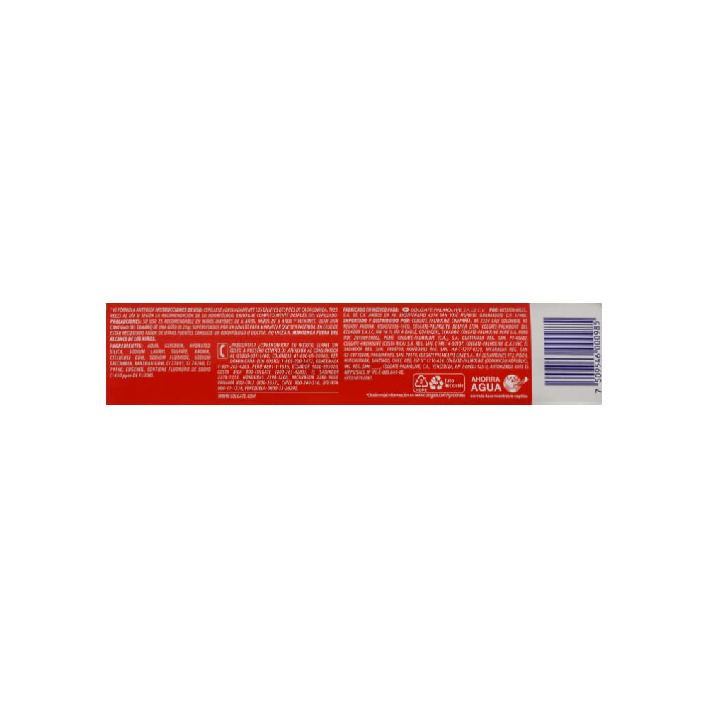 Pasta dental triple acción Colgate (75 ml) - 3