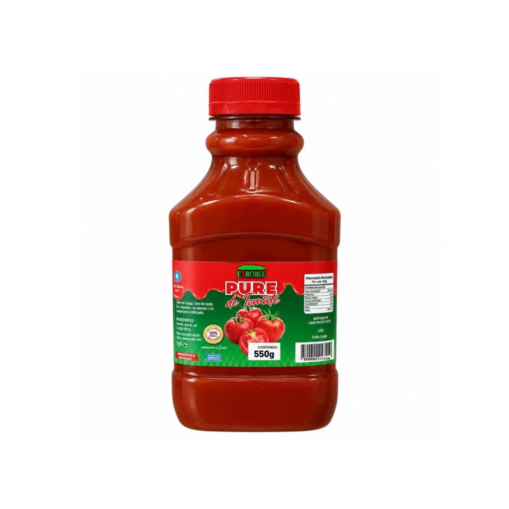 Puré de tomate El Roble (550 g / 19.4 oz)