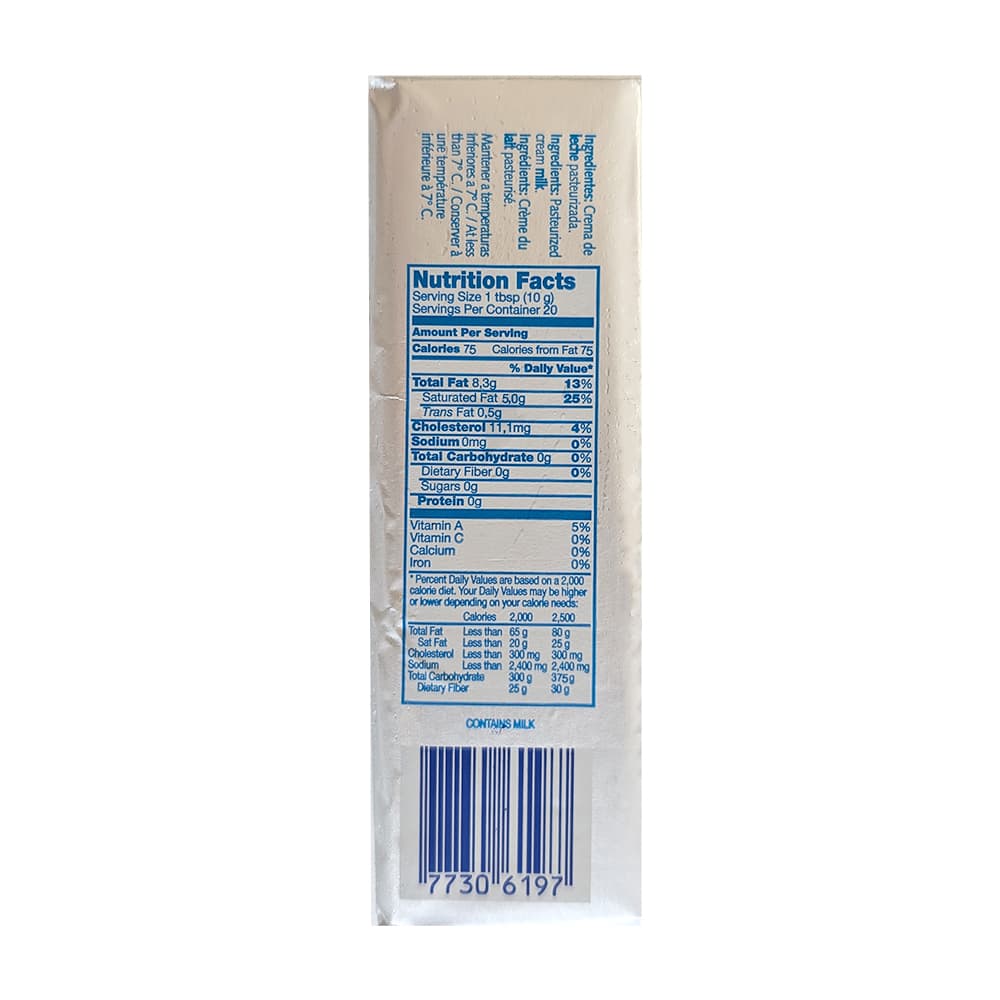 Mantequilla sin sal Conaprole (200 g / 7.05 oz) - 2