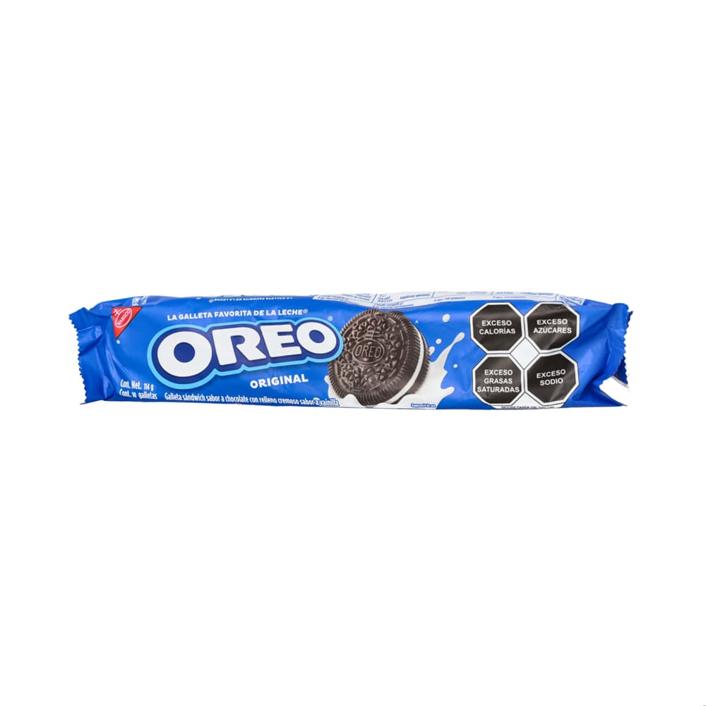 Galletas sándwich sabor a chocolate con relleno cremoso sabor vainilla Oreo (114 g / 4.02 oz) - 4