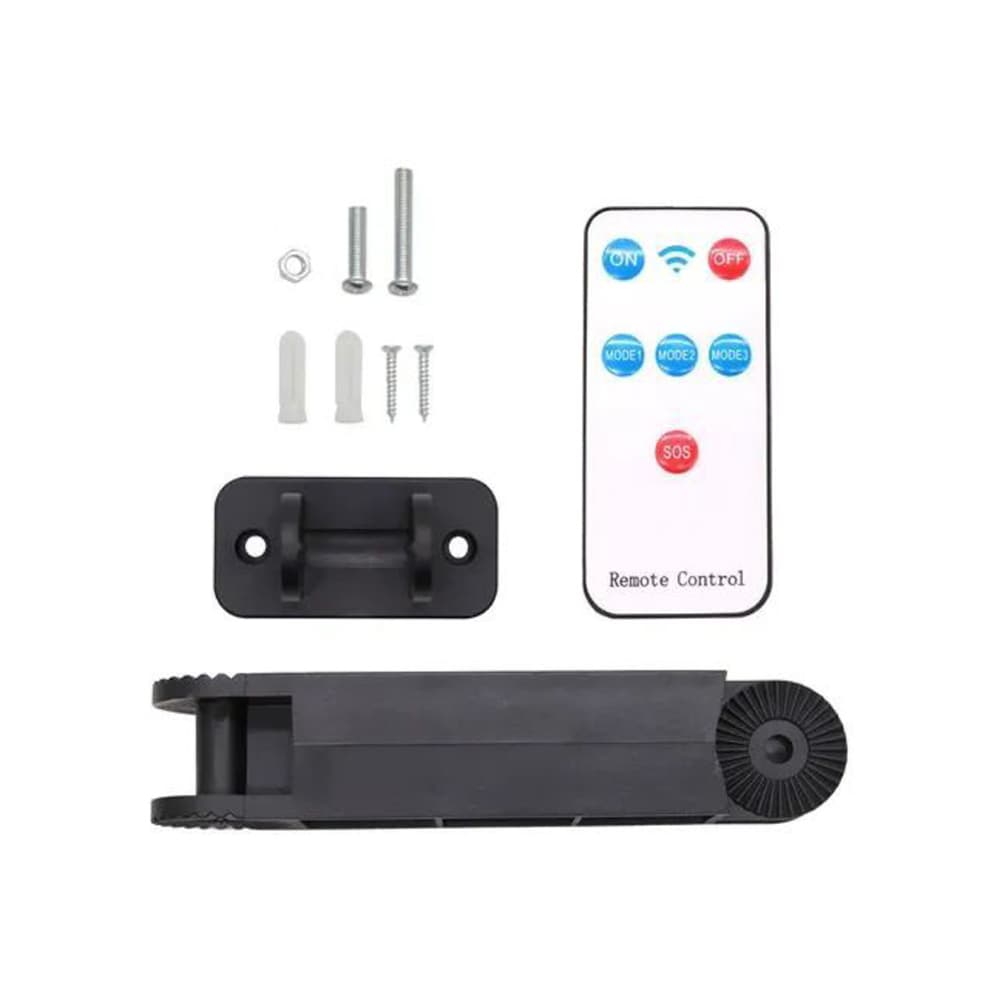 Lámpara sensor con panel solar XL Soluciones BK-120-6COB-B - 3
