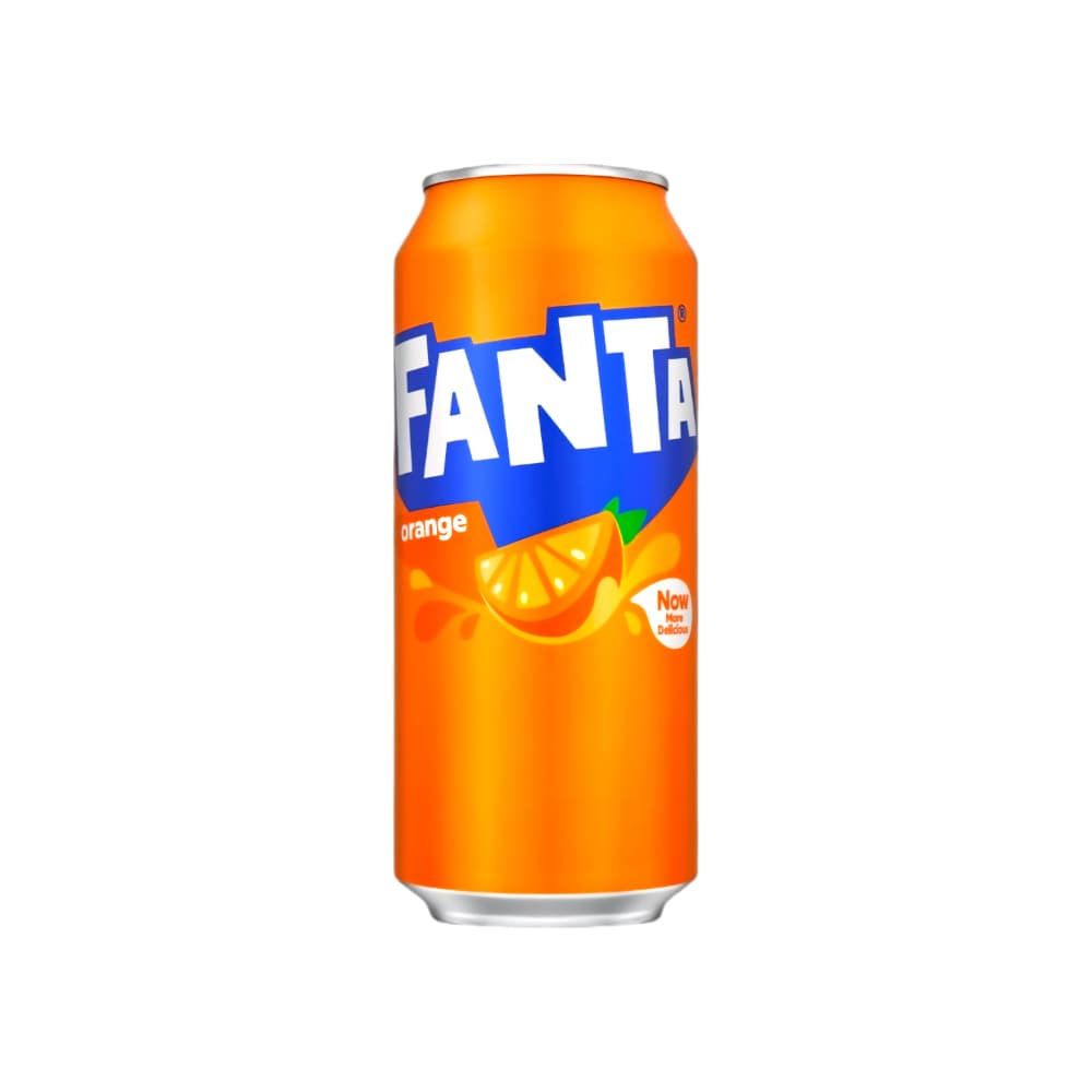 Refresco gaseado de naranja Fanta (330 ml)