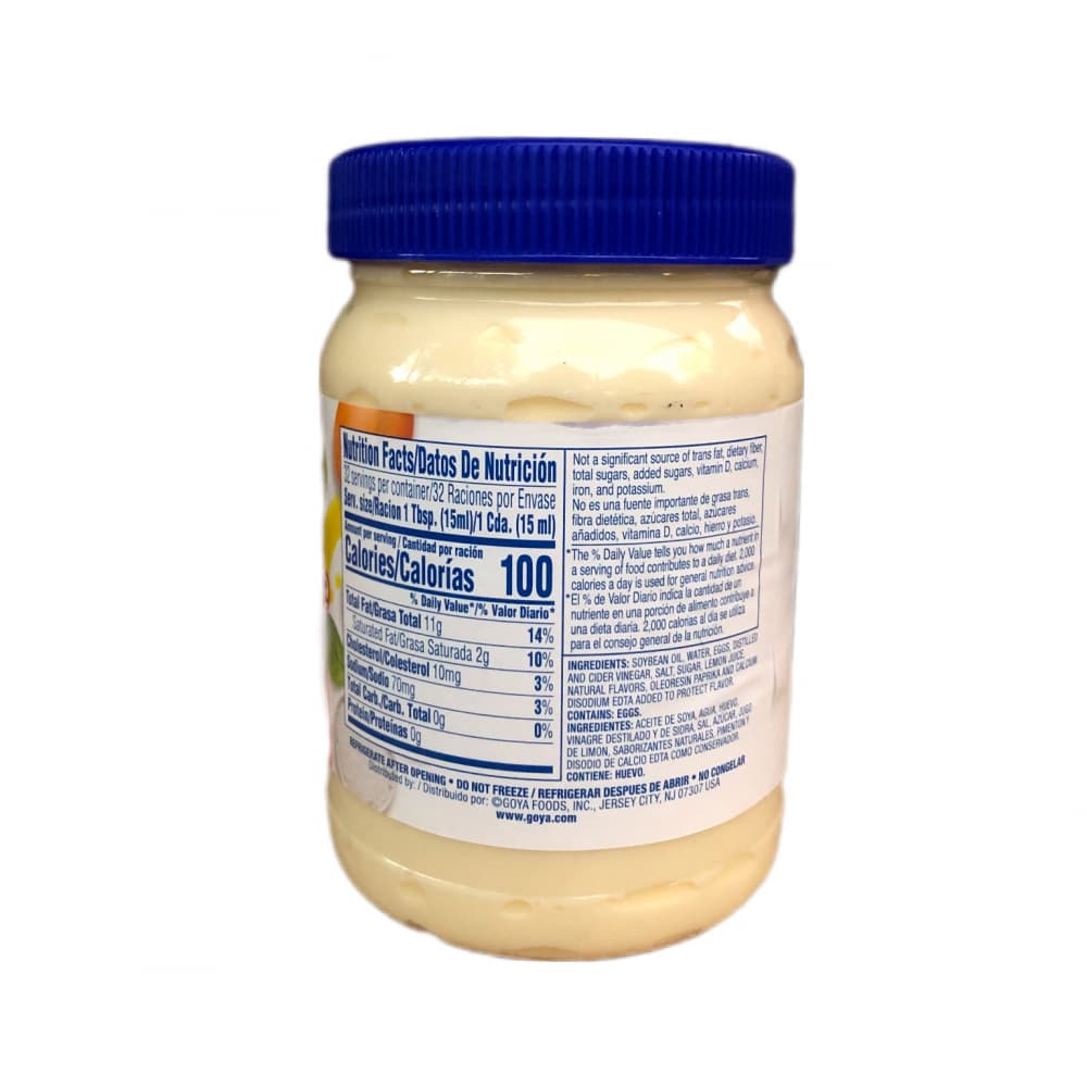 Mayonesa Goya (473 ml / 16 fl. oz) - 6