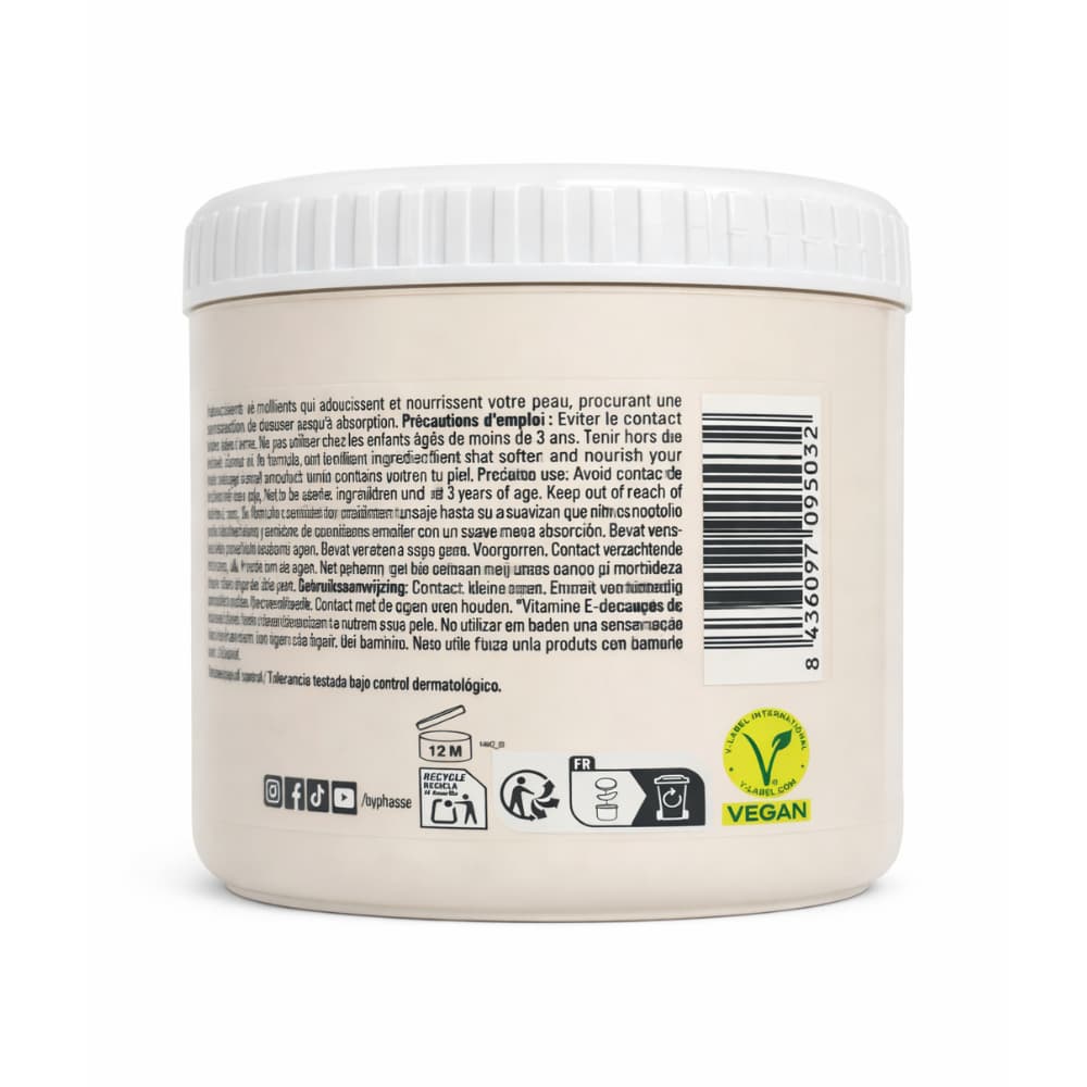 Crema corporal hidratante con aceite de coco Byphasse (500 ml / 16.9 fl oz) - 2
