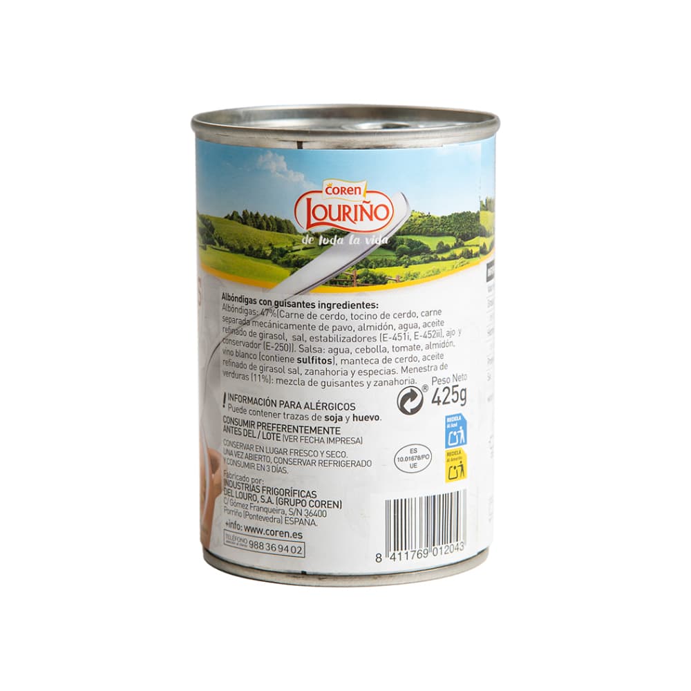 Albóndigas de carne Coren (425 g / 14.99 oz) - 2
