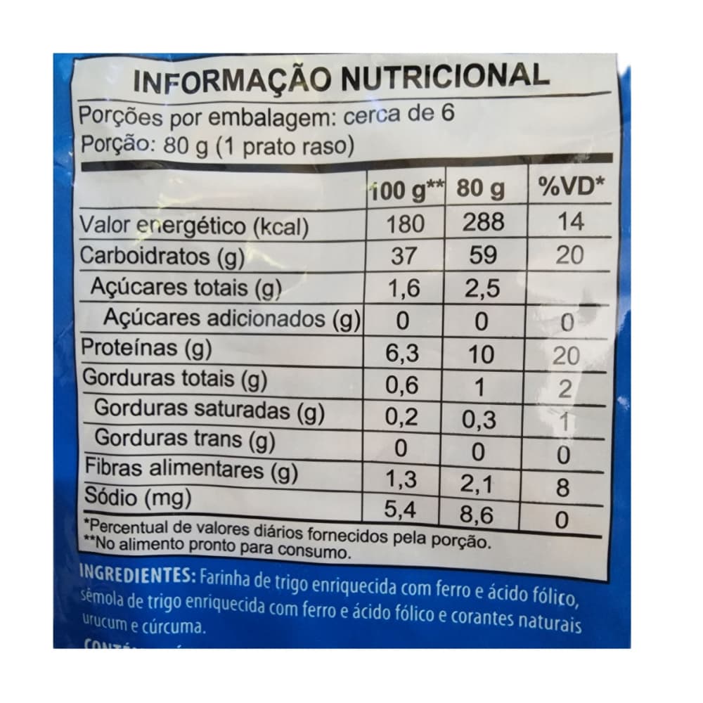 Pasta tipo macarrones Galo Selmi (500 g / 1.10 lb) - 4