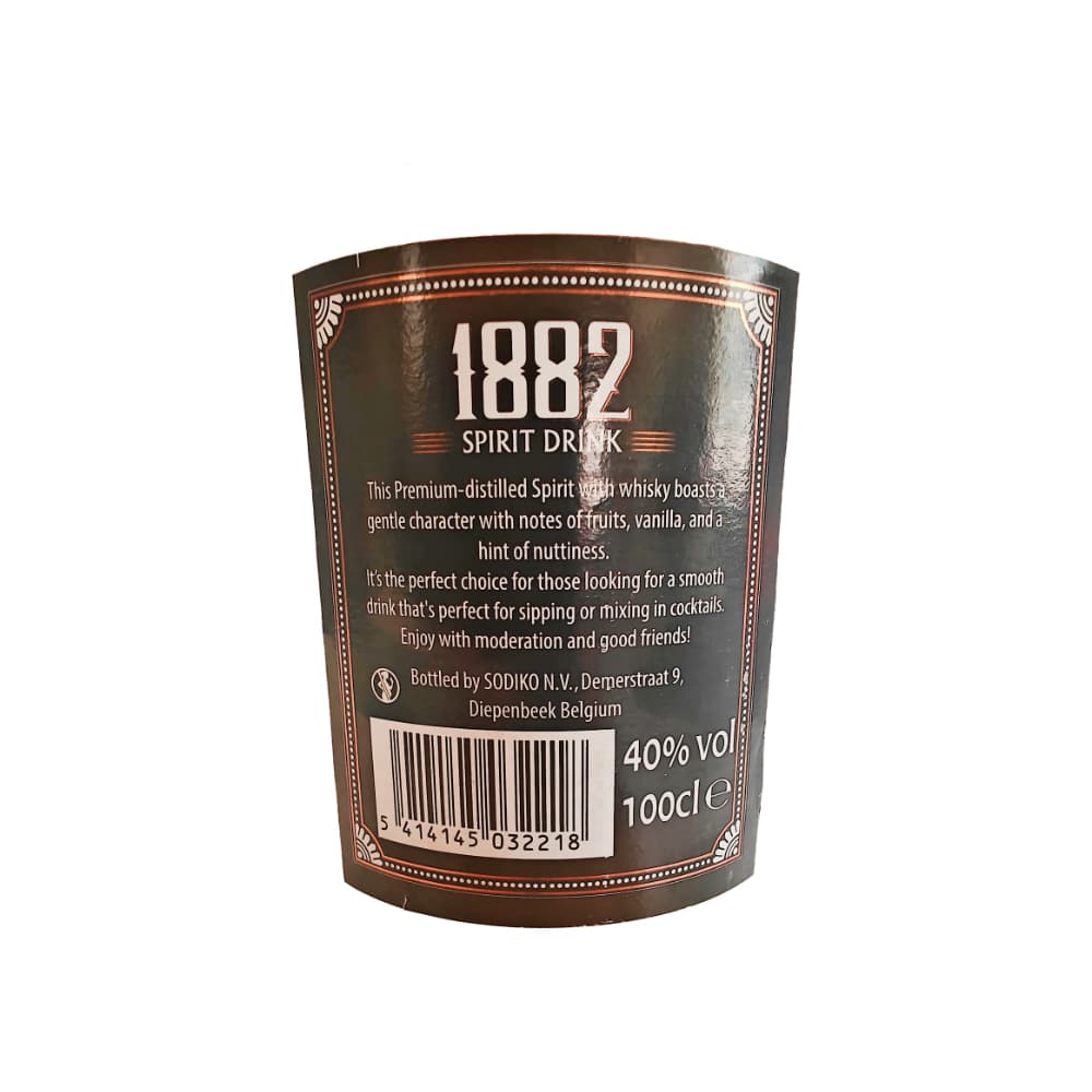 Bebida espirituosa a base de whisky 1882 (1 L) - 4