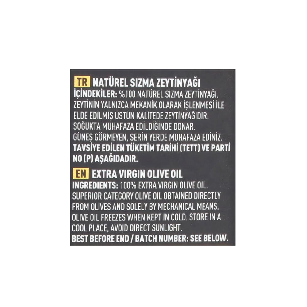 Aceite de oliva extra virgen Marmarabirlik (500 ml) - 2