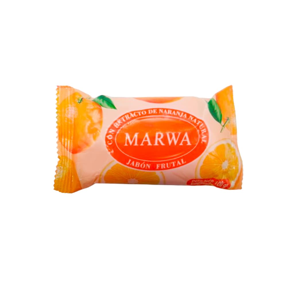 Jabón frutal con extracto de naranja Marwa (100 g / 3.5 oz) - 4