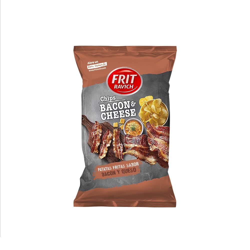 Papas fritas sabor bacon y queso Frit Ravich (38 g / 1.34 oz)