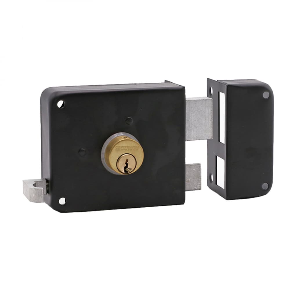 Cerradura yale llavín de sobreponer 5 pernos derecha para puerta exterior Security - 2