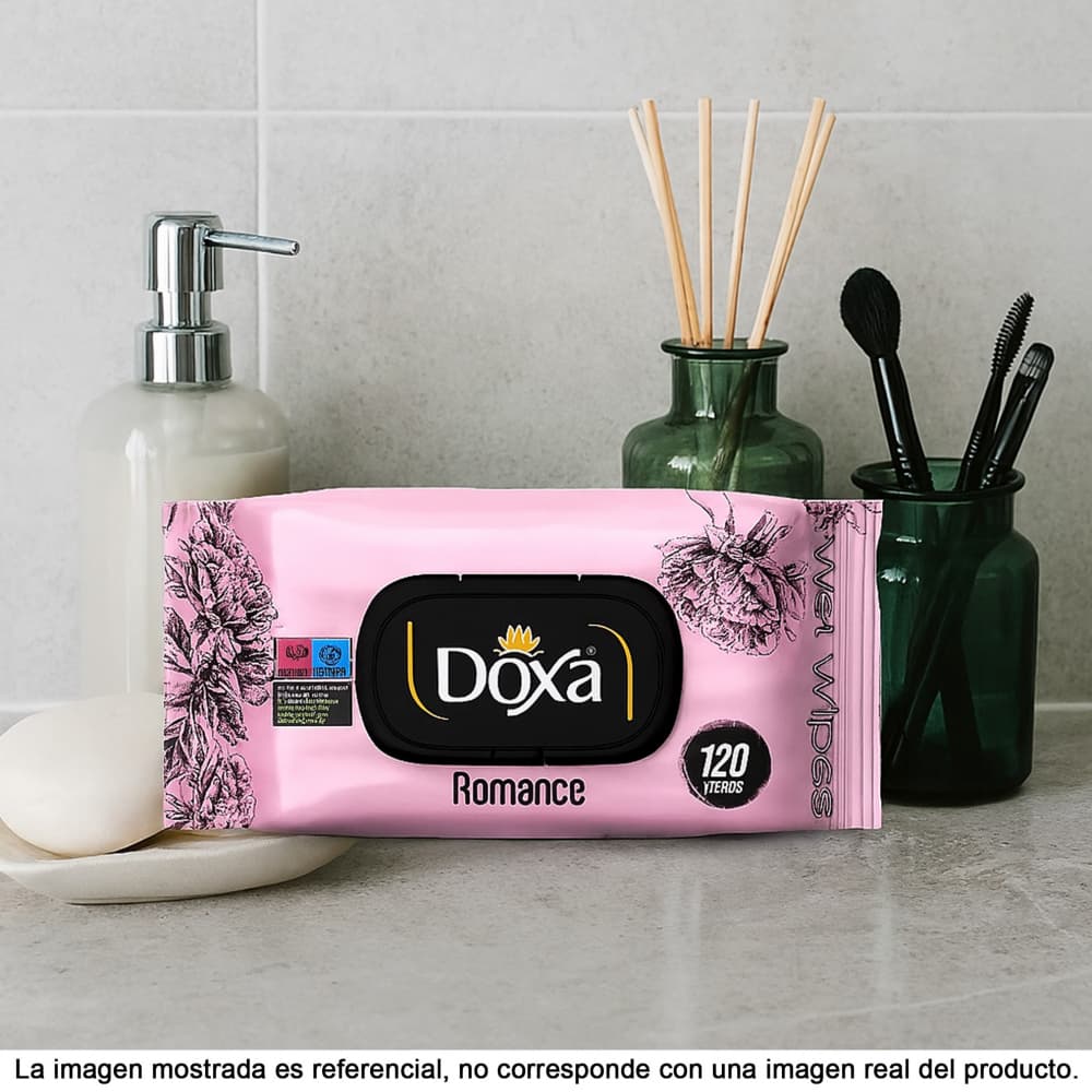 Toallitas húmedas Doxa Romance (120 U) - 4