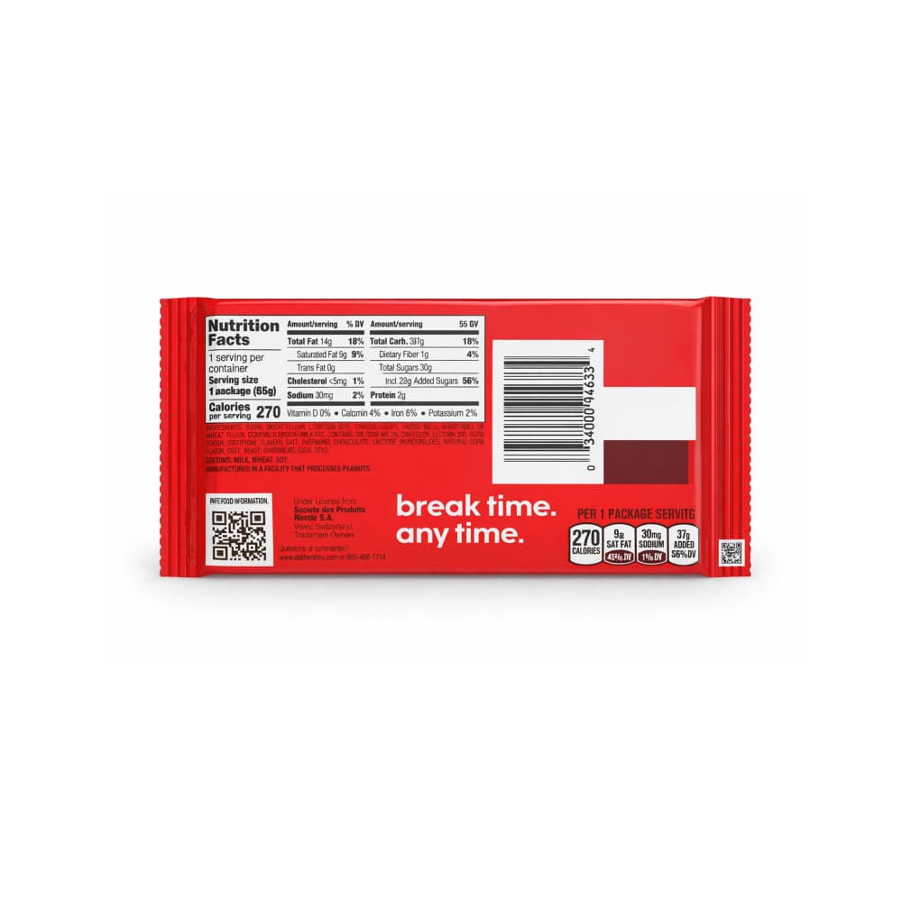 Barras de chocolate con leche tamaño snack Kit Kat (4 x 13 g) - 2