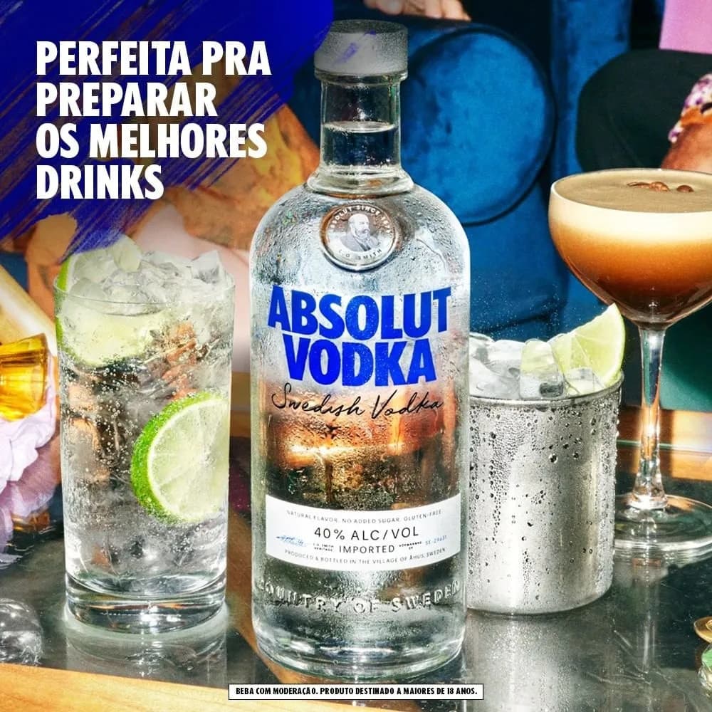 Vodka Absolut (1 L) - 3