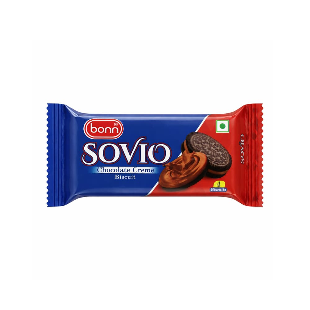 Galletas Sovio con crema de chocolate Bonn (30 g / 1.06 oz)