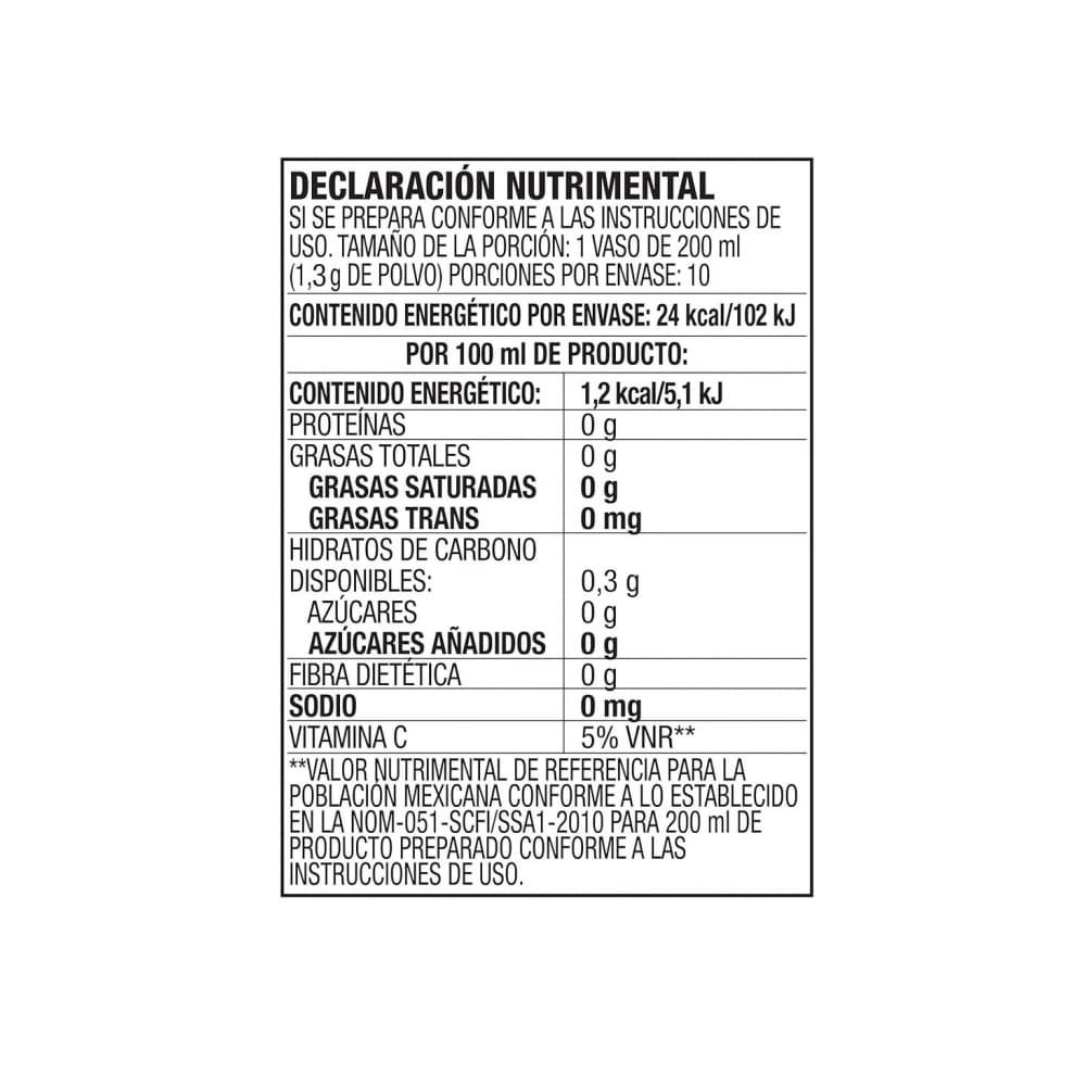 Refresco instantáneo sabor tamarindo Zuko (104 g / 3.67 oz) - 3