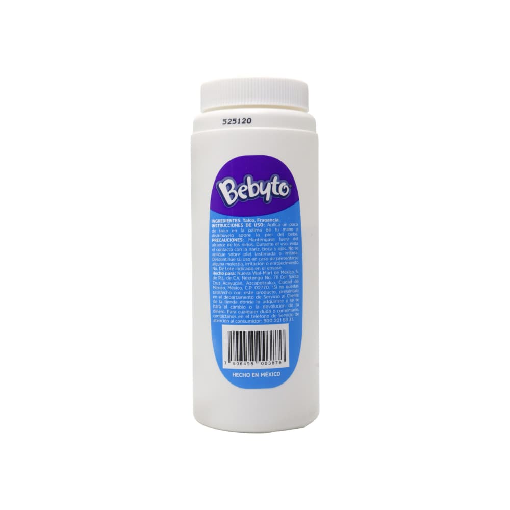 Talco para bebé piel fresca Bebyto (100 g / 3.5 oz) - 5
