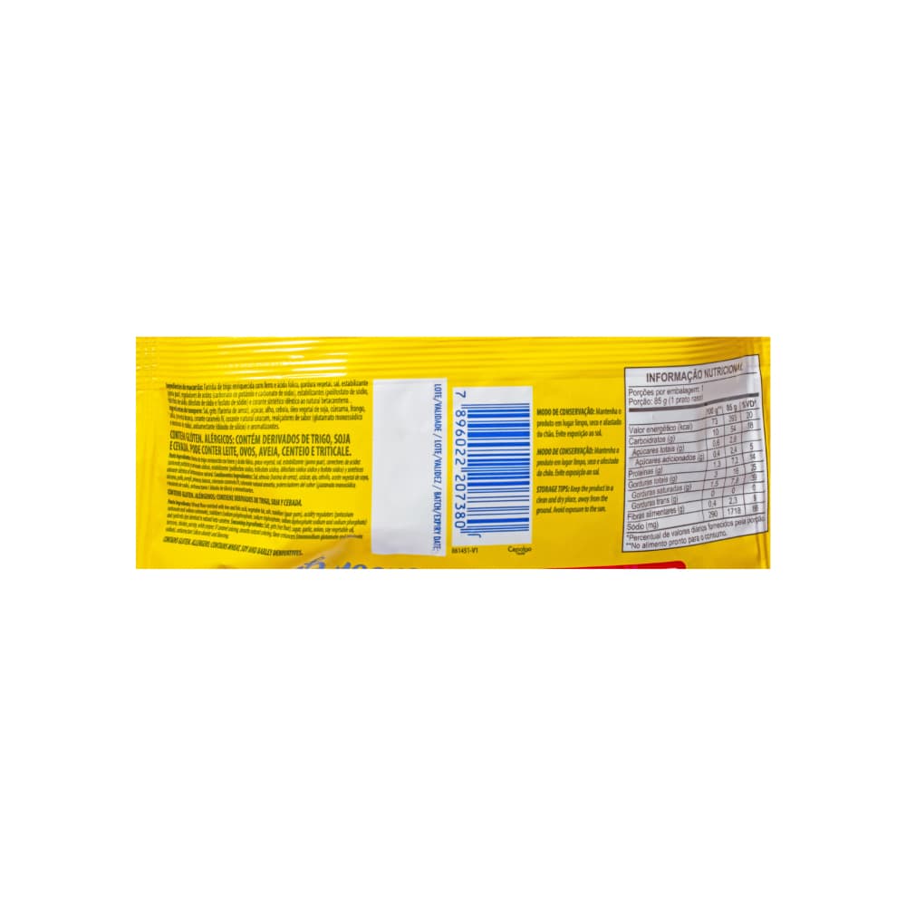 Fideos instantáneos sabor a pollo Todeschini (85 g / 2.99 oz) - 3