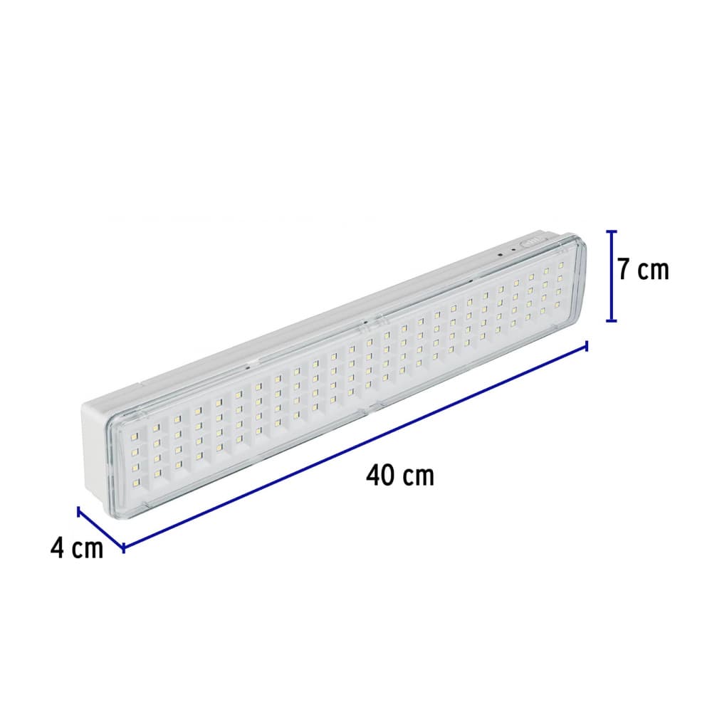 Lámpara de emergencia recargable LED Volteck 43009 - 6