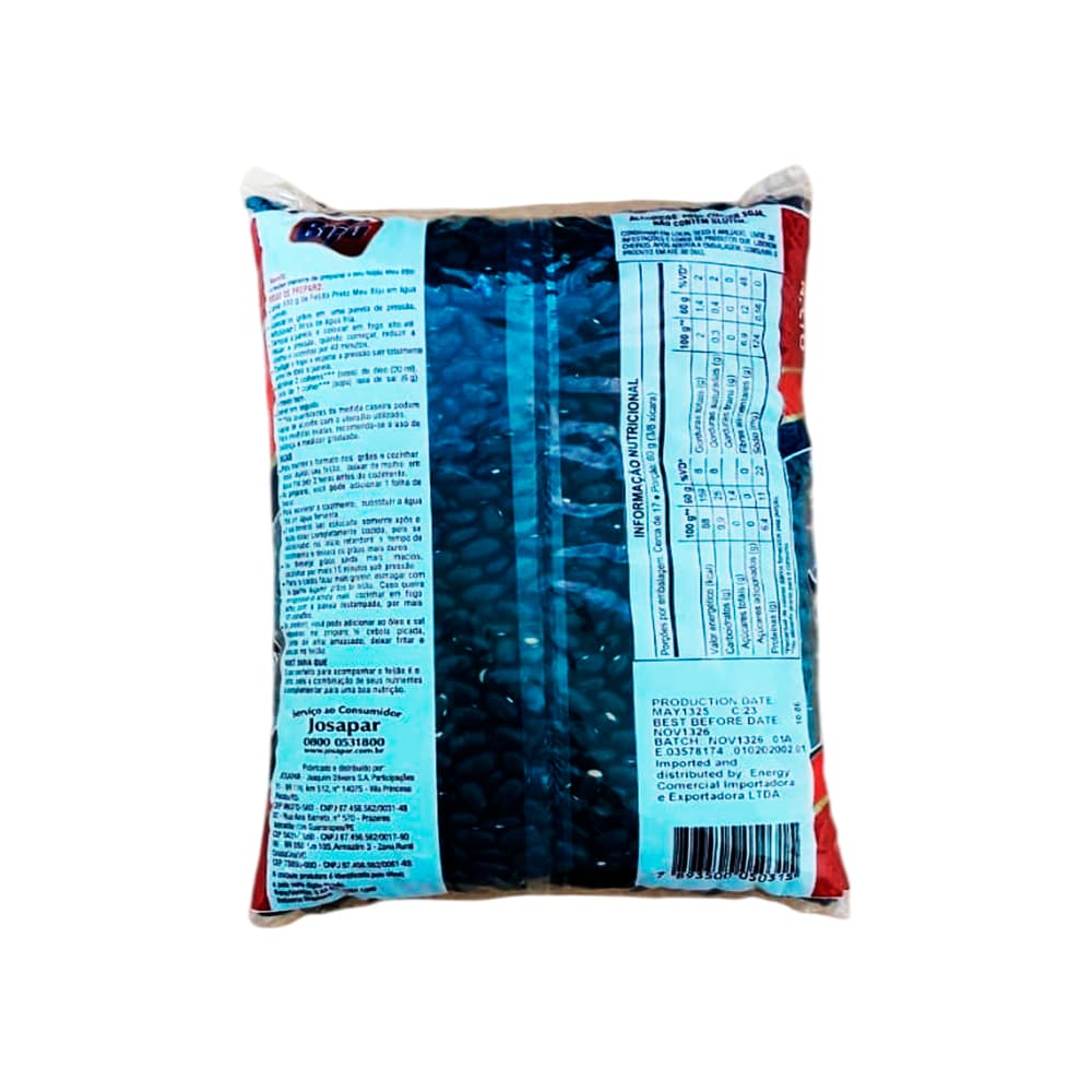 Frijoles negros MEU BIJU (1 kg / 2.2 lb) - 2