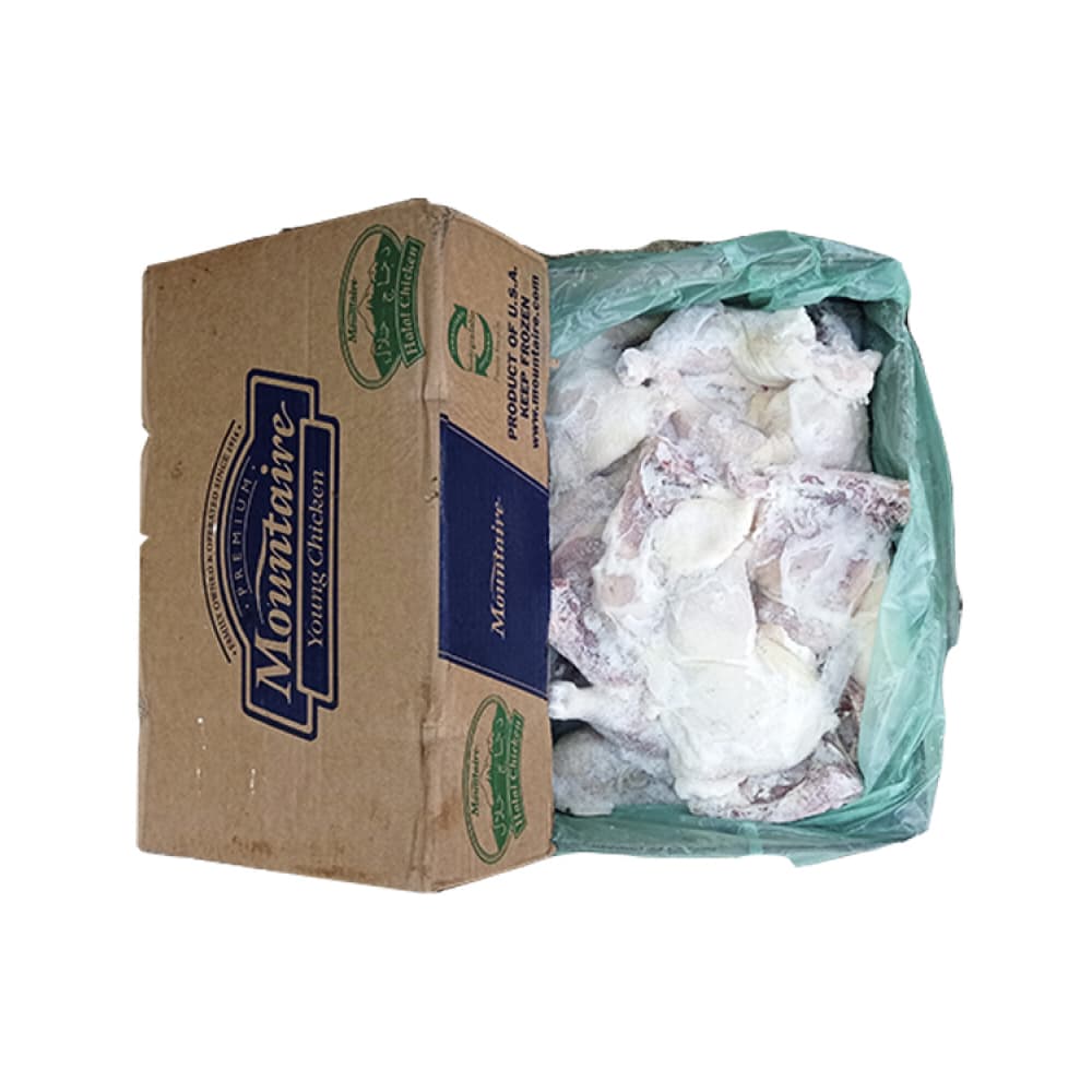 Caja de cuartos traseros de pollo Mountaire (15 kg / 33 lb) - 2