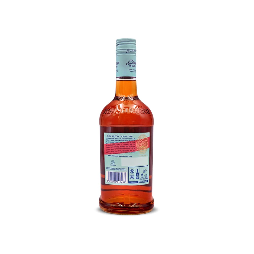 Ron añejo tradición 38 % vol Santiago de Cuba (700 ml) - 2