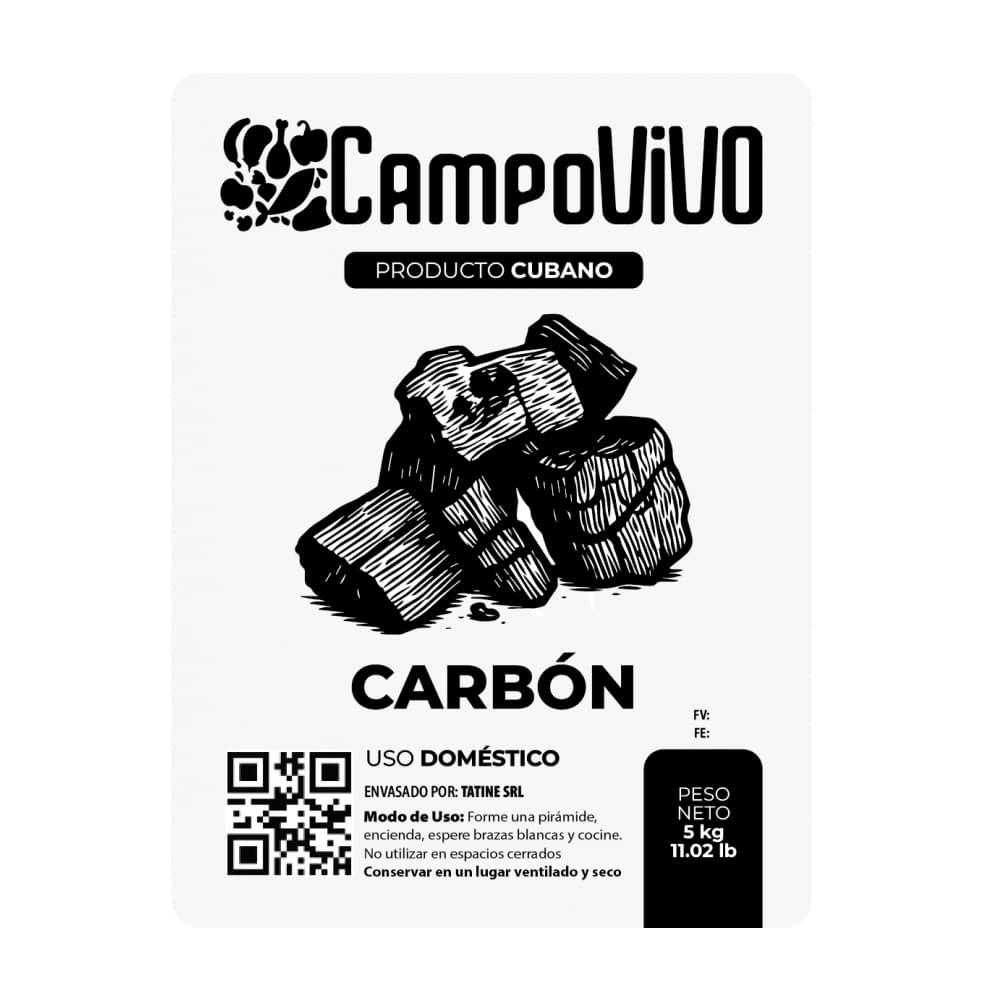 Carbón vegetal Campo Vivo (5 kg / 11.02 lb) - 3