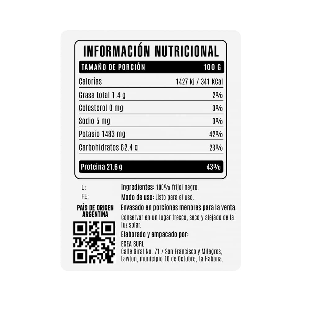 Frijoles negros Cosecha Real (4.54 kg / 10 lb) - 4