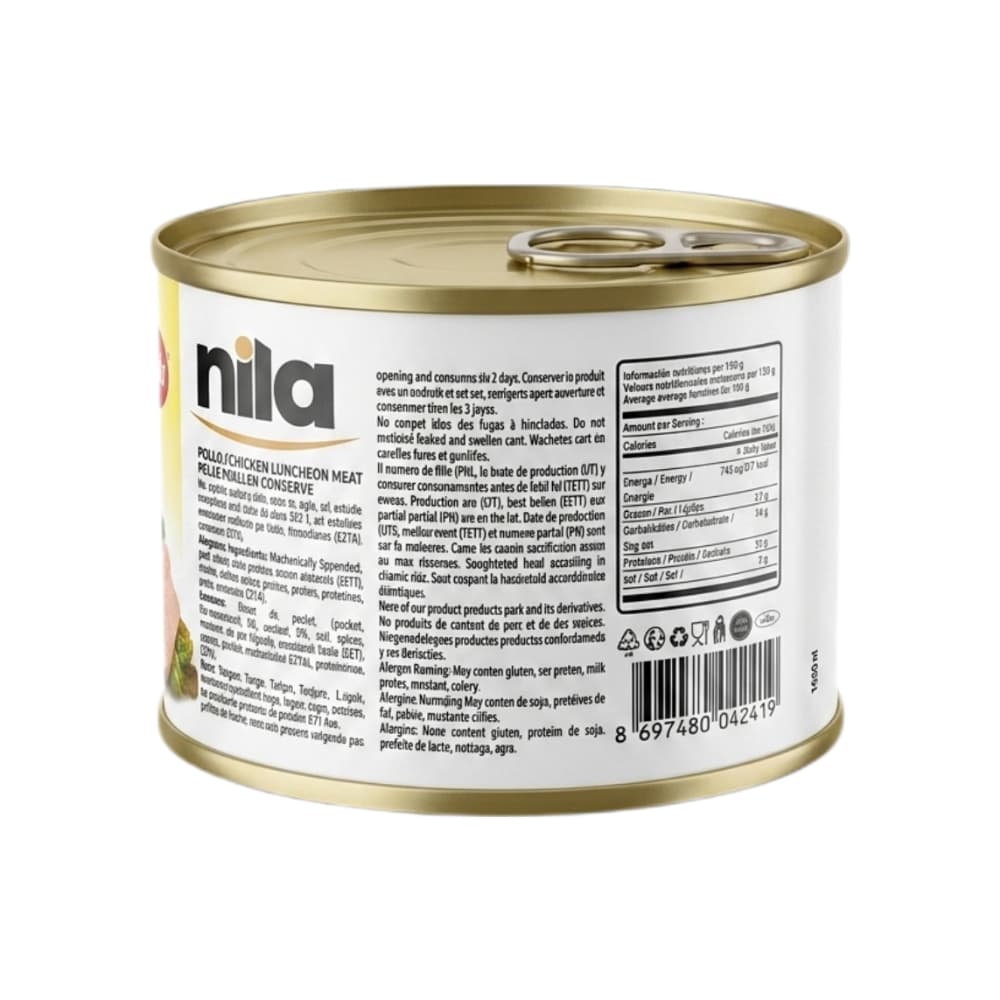 Carne de pollo en conserva Nila (200 g / 7.05 oz) - 2