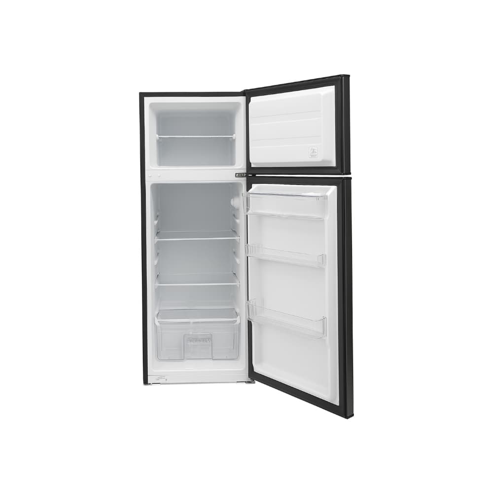 Refrigerador (240 L / 8,5 pies³) de 2 puertas con dispensador de agua, color negro y gris oscuro – Royal RF85S - 2