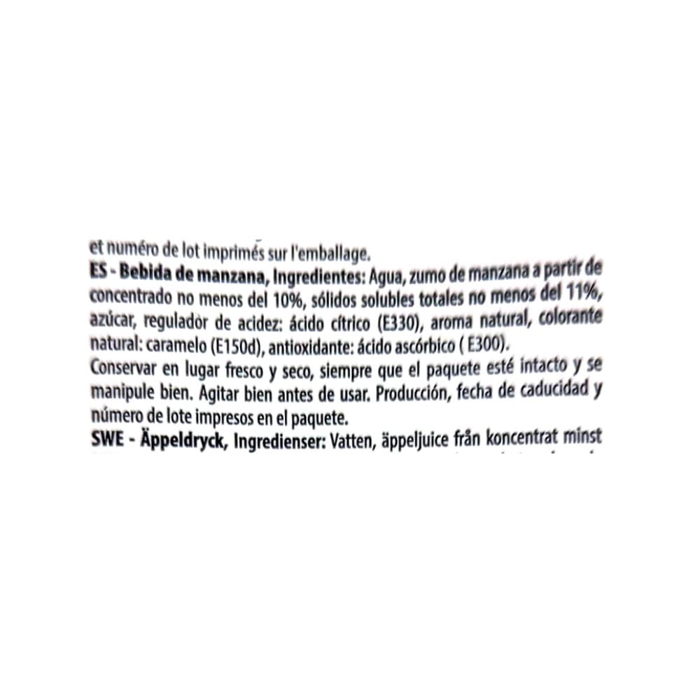 Jugo de manzana Badelli (200 ml / 6.76 oz fl) - 2