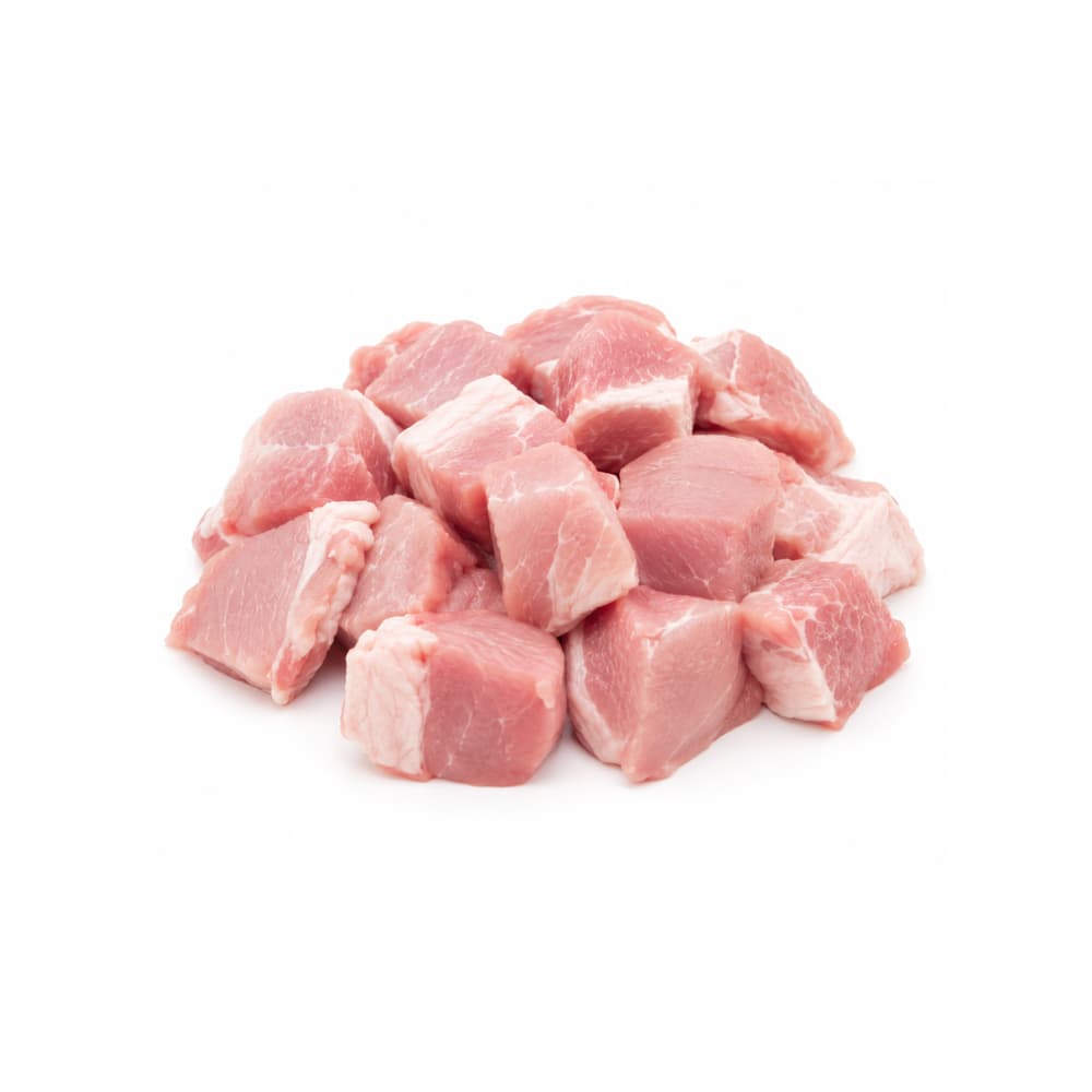 Carne de cerdo troceada Pruébalo (1 kg / 2.2 lb)