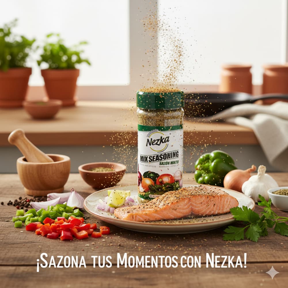 Sazón mixto hierbas y especias Nezka (250 g / 8.81 oz) - 5