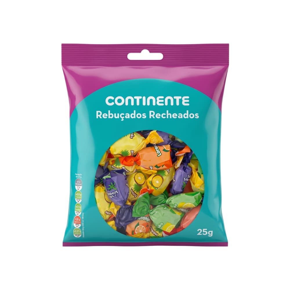 Caramelos rellenos de frutas Continente (250 g / 8.82 oz)