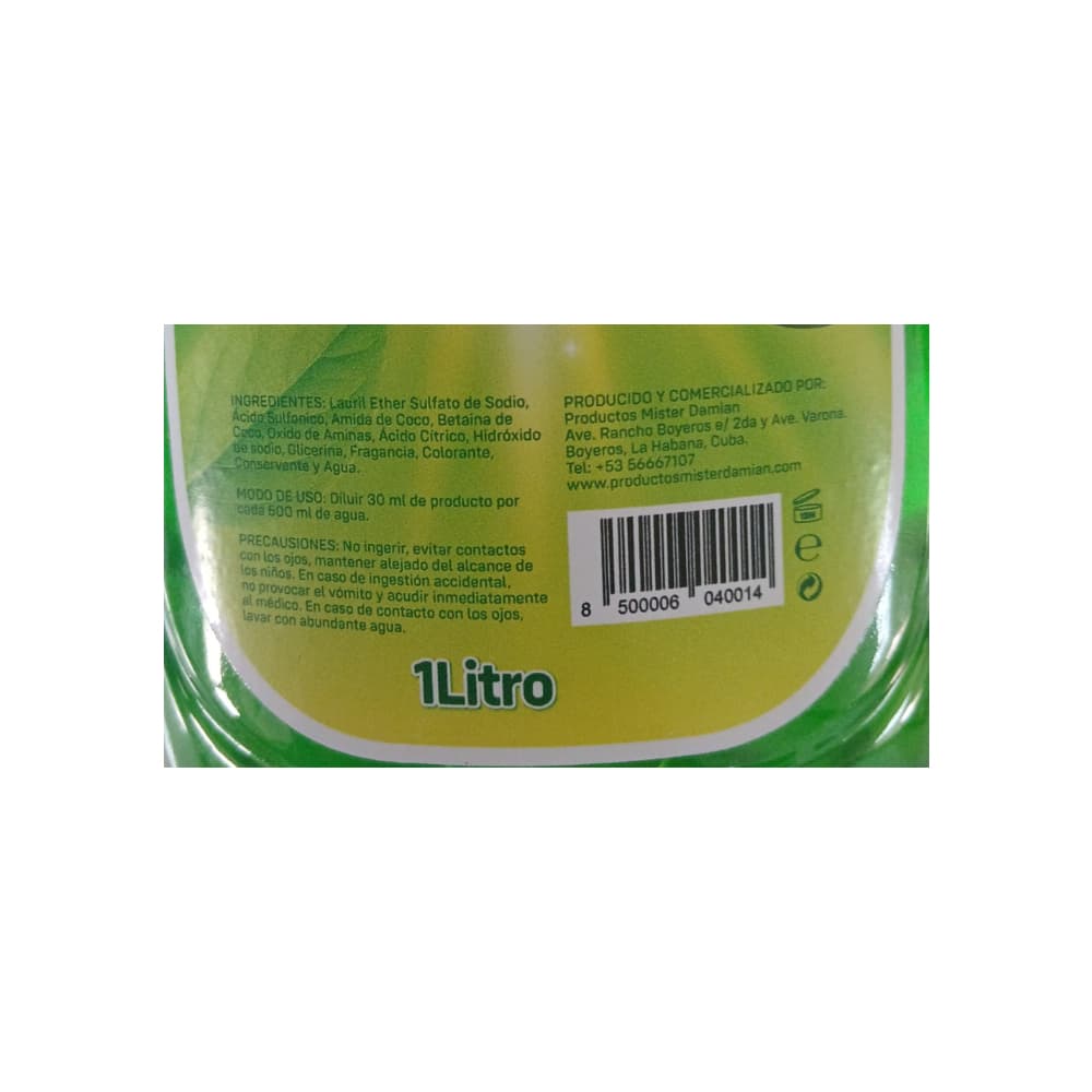 Detergente de fregar Mister Damian (1 L) - 3