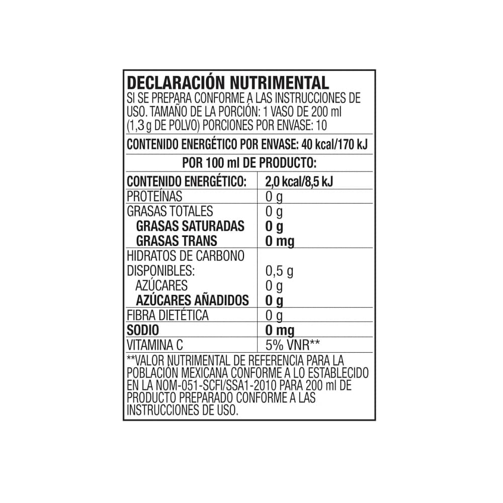 Refresco instantáneo sabor manzana Zuko (104 g / 3.67 oz) - 3