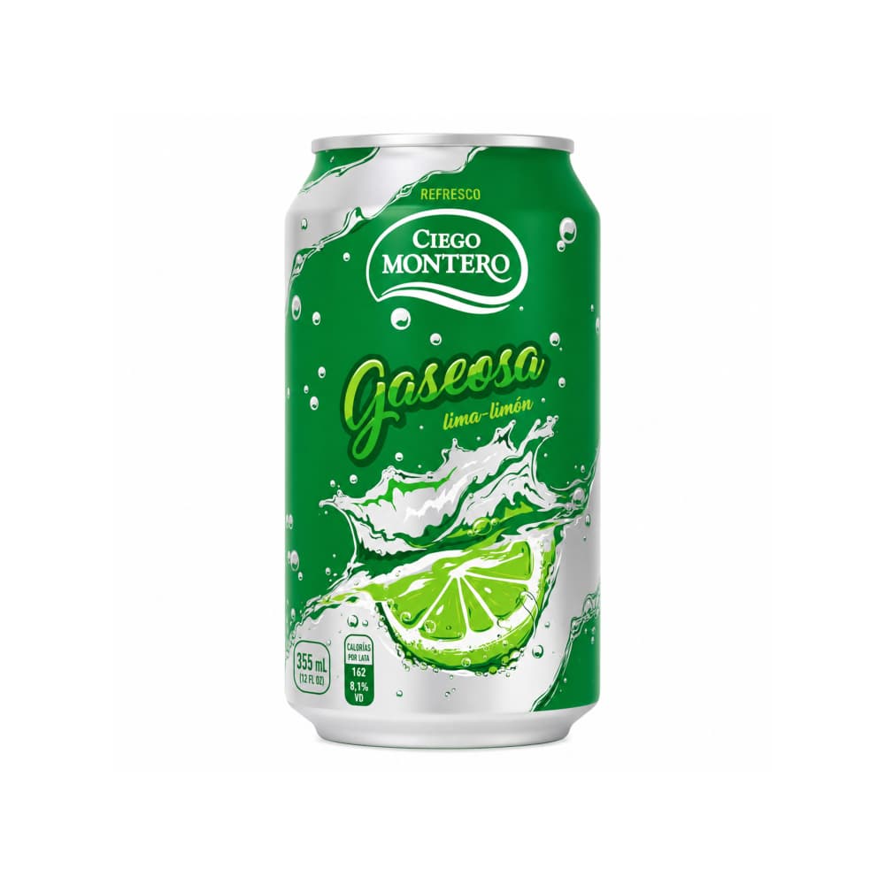 Refresco lima-limón Ciego Montero (355 ml)