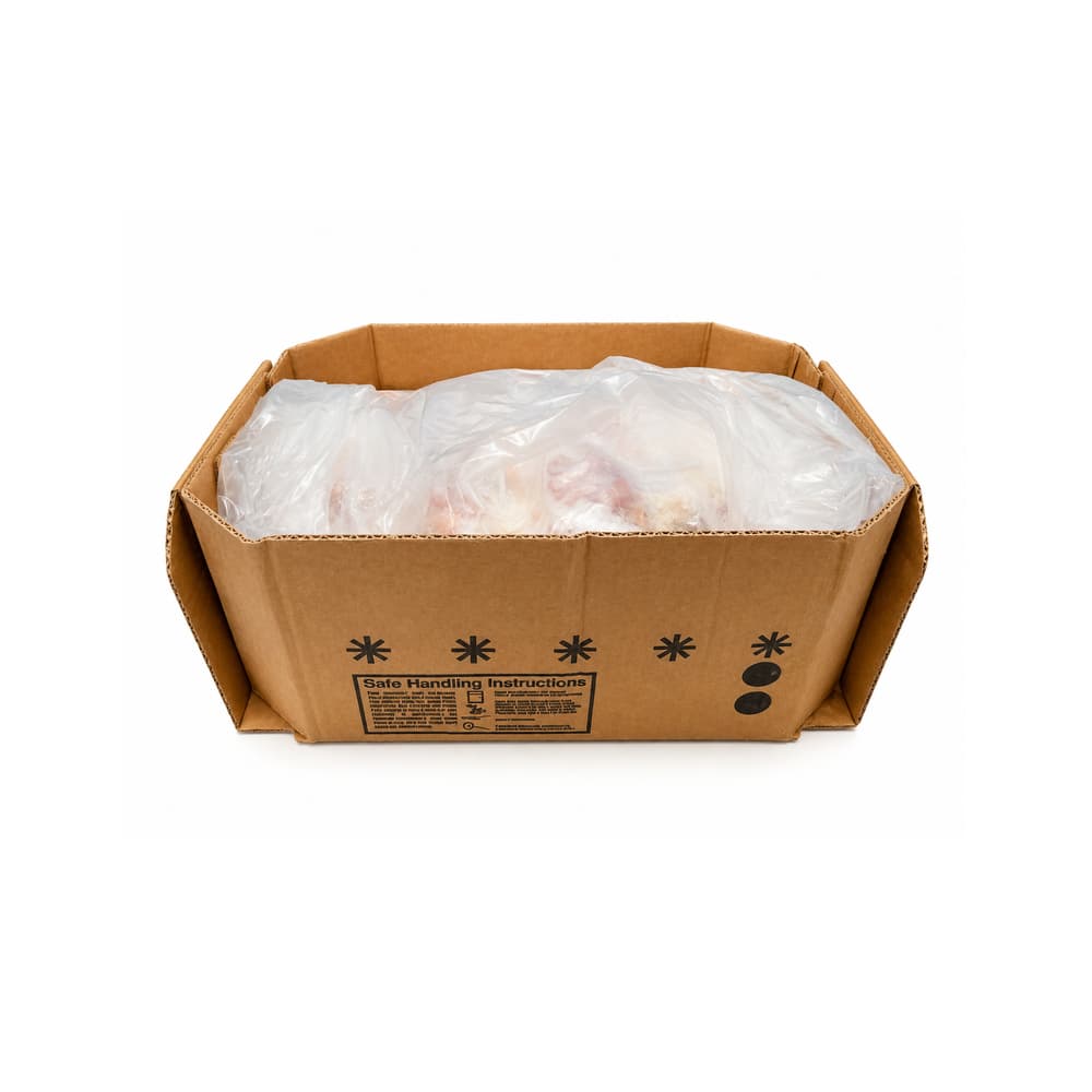 Cortes de pechuga de pollo con piel y hueso Pilgrim’s (18.14 kg / 40 lb) - 3