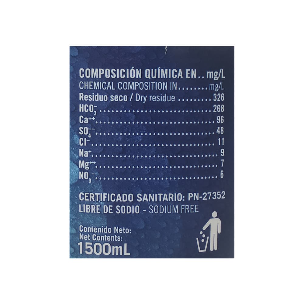 Agua mineral natural Ciego Montero (1.5 L) - 3
