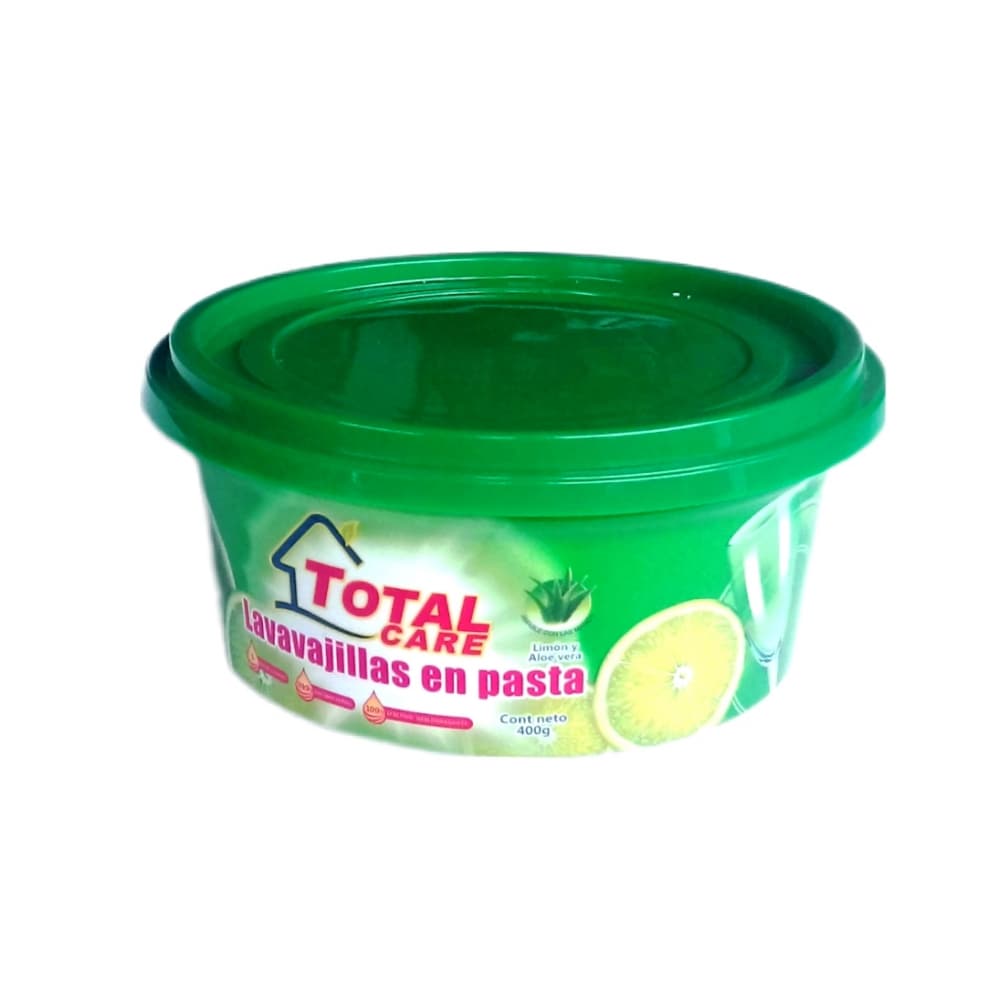 Lavavajillas en pasta antibacterial con limón y aloe vera (400 g / 14.1 oz) - 4