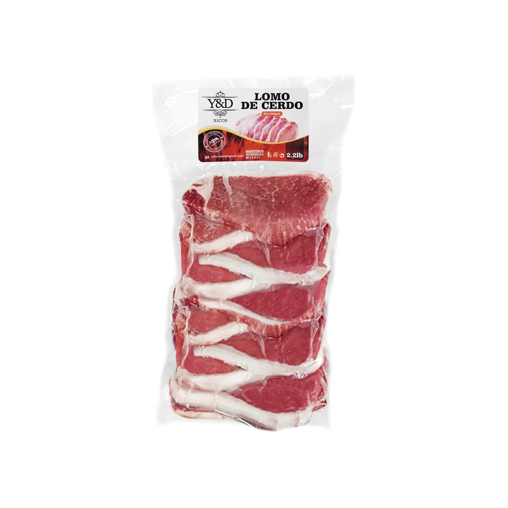 Lomo de cerdo en lonjas Y&D Ricos (1 kg / 2.2 lb) - 5