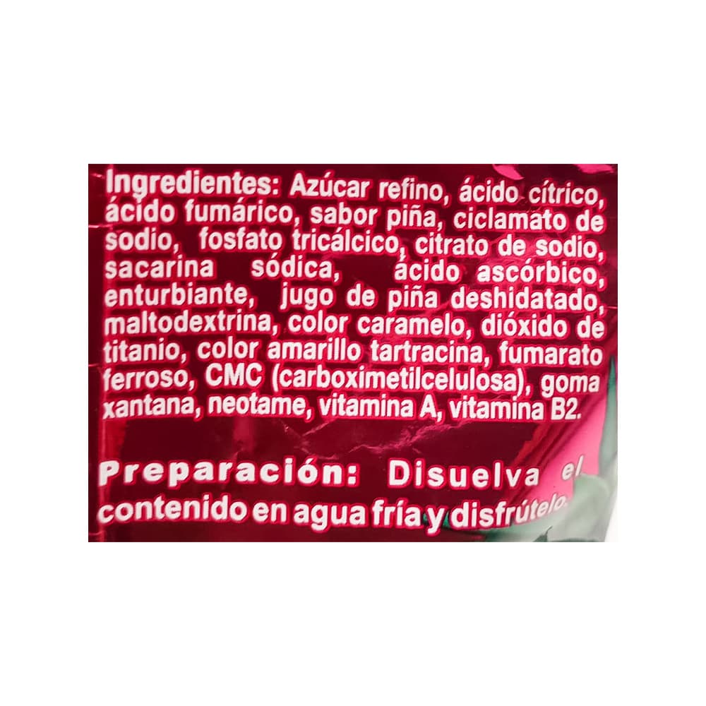 Refresco instantáneo sabor piña Piñata (200 g / 7.05 oz) - 3