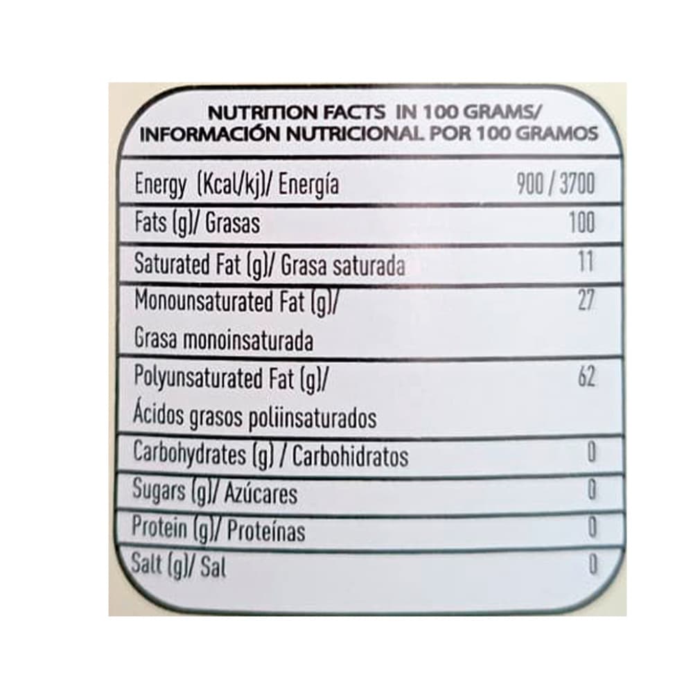 Aceite de girasol refinado YEYA (1 L) - 4